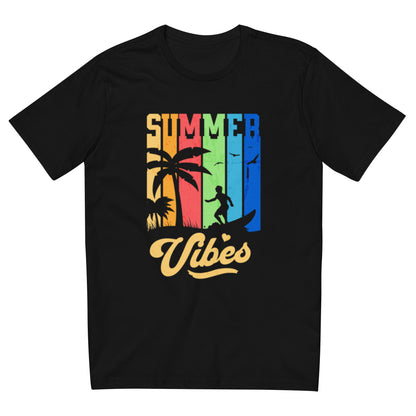 Camiseta com modelagem reta " Summer Vibes "