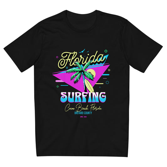 Camiseta com modelagem reta " Florida Surfing "