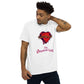 Camiseta com modelagem reta " The Greatest Love "