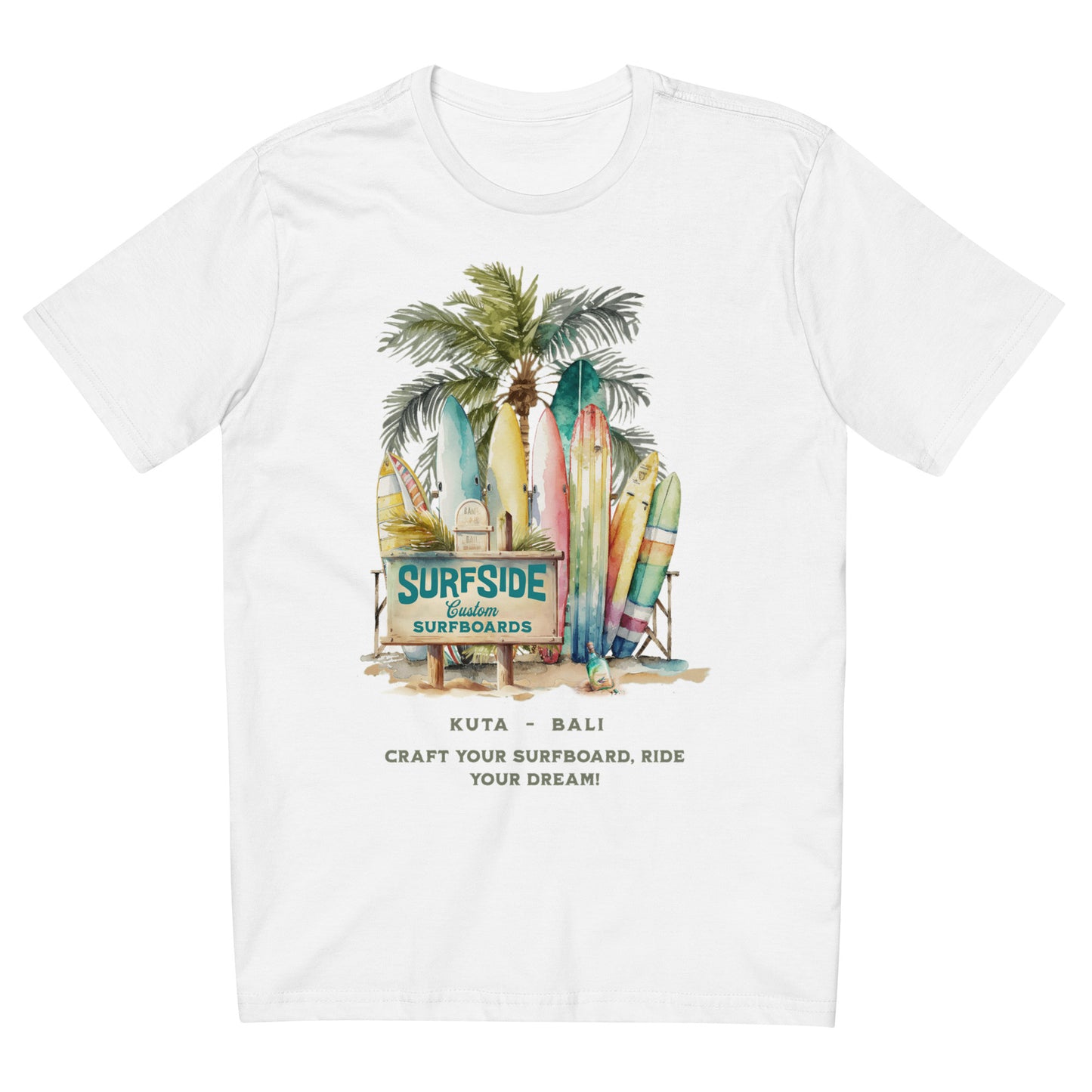 Camiseta com modelagem reta " KUTA - BALI "