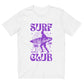 Camiseta com modelagem reta " Wild Surfer "