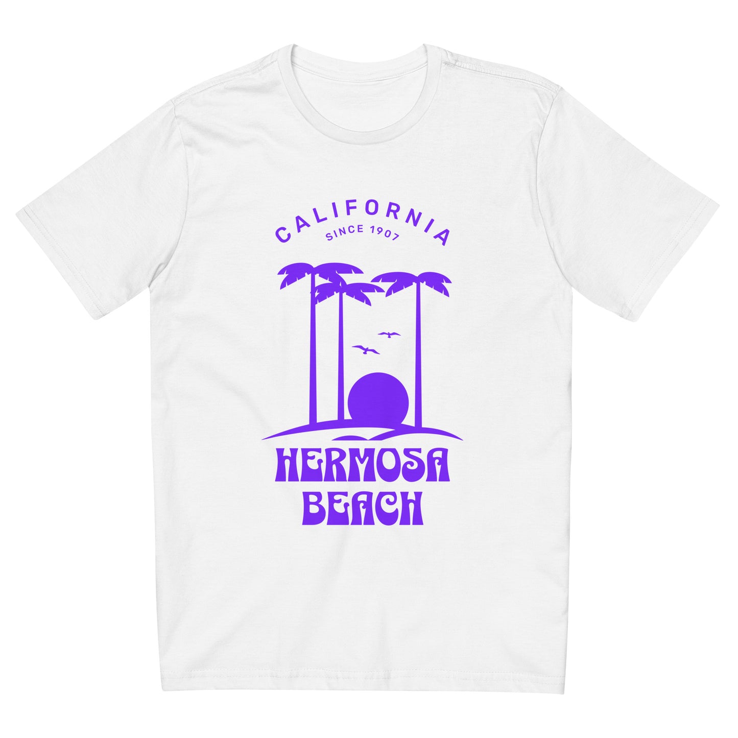 Camiseta com modelagem reta " Hermosa Beach "