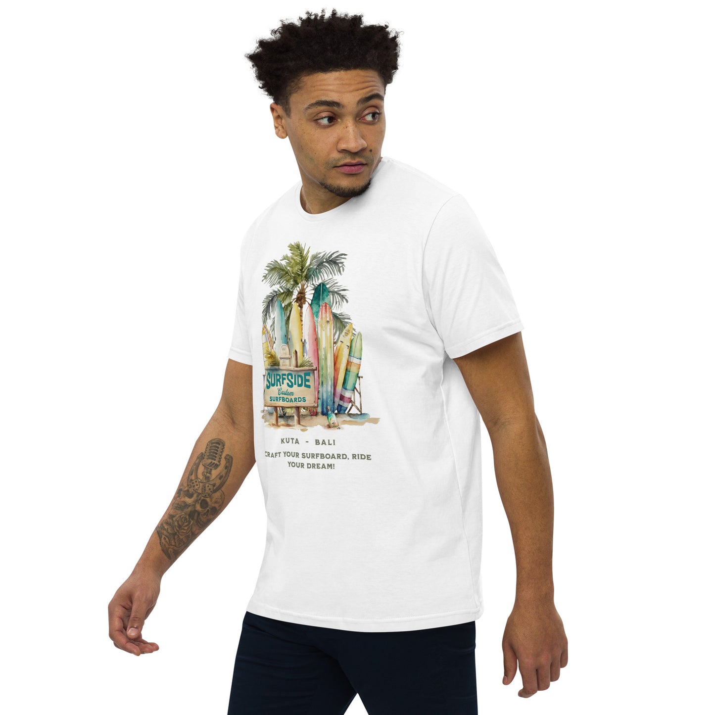 Camiseta com modelagem reta " KUTA - BALI "